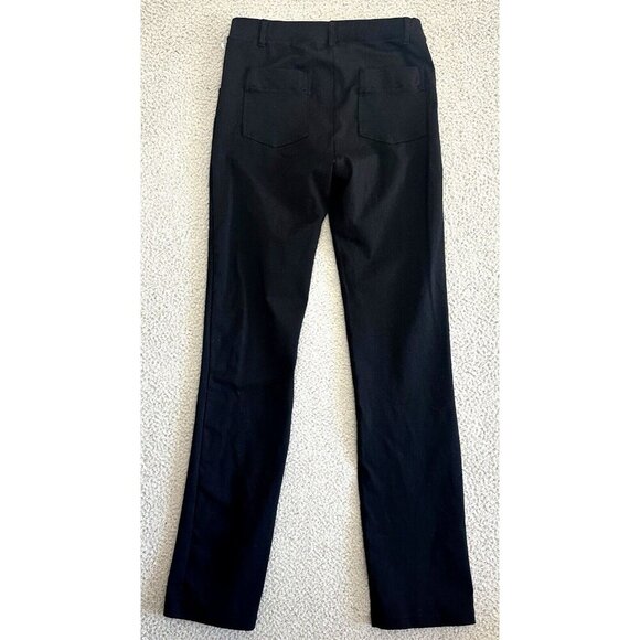 Yogi Place Pants Black High Rise Straight Leggings Lounge Workout - Picture 2 of 16